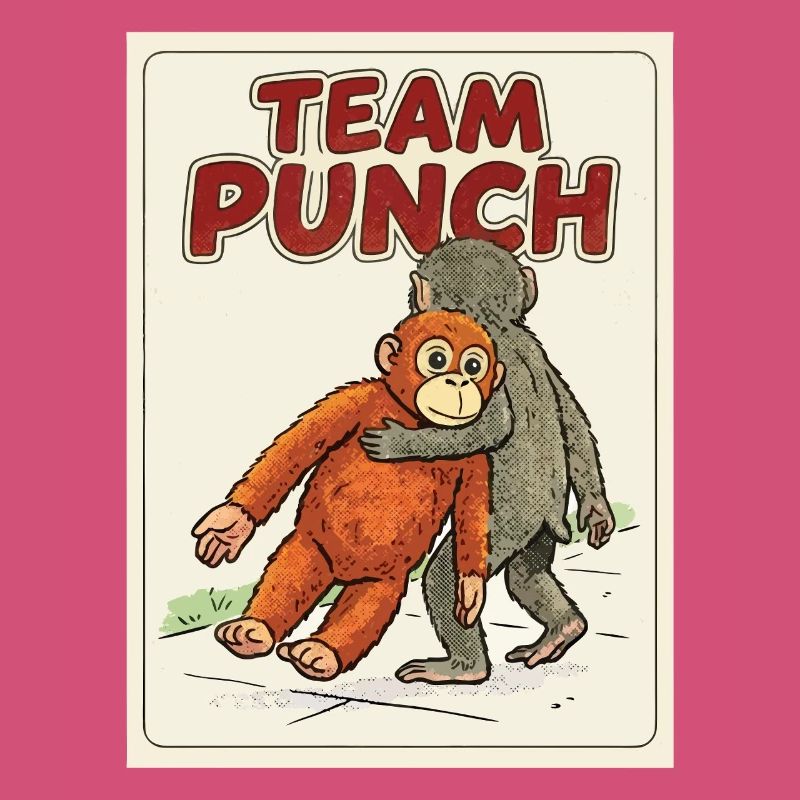 Coup de poing Bébé Singe Coup de poing