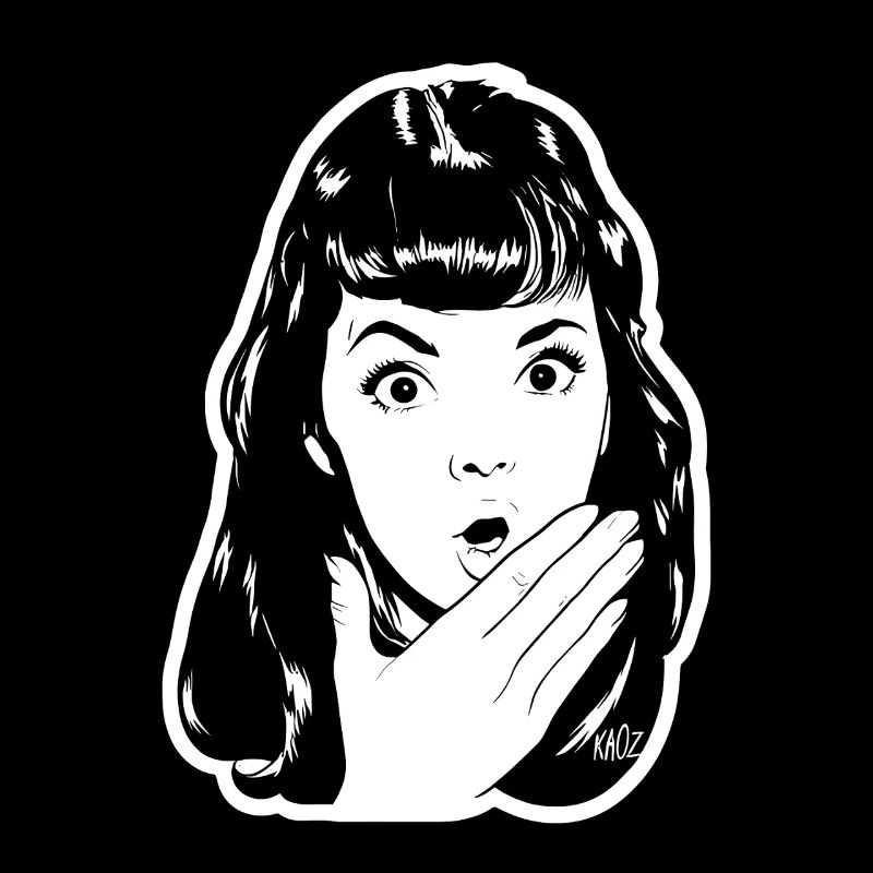 Portrait pop surpris
