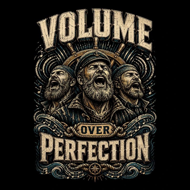 Chansons du Chanson du Chœur de Chants du Salon Maritime Volume Avant la Perfection