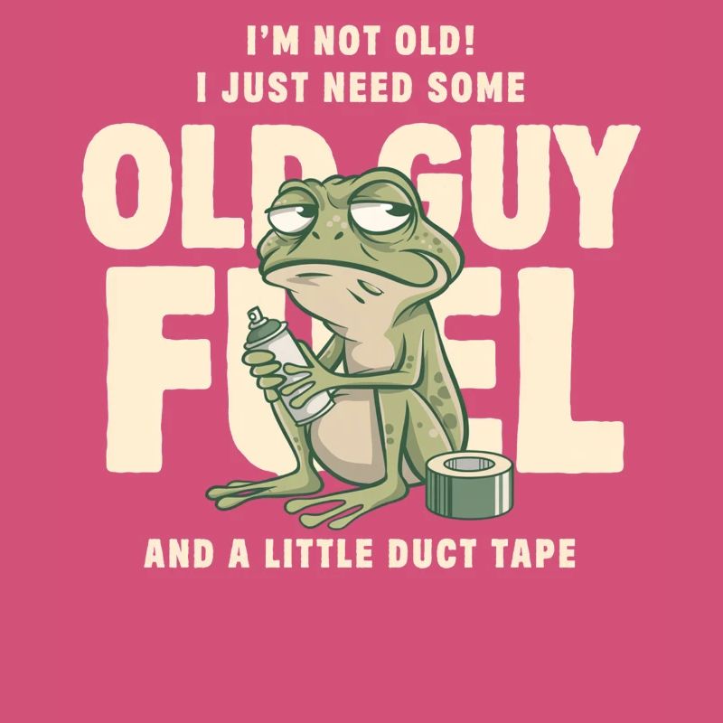 Old Guy Fuel Frog Meme Tee