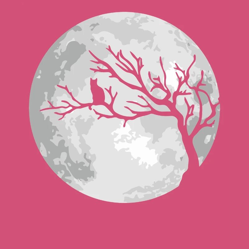 Lune de Chat Lune d’Halloween
