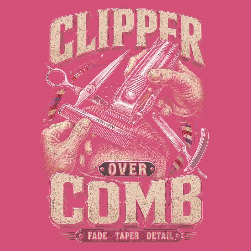 Barber Barbier Clipper Over Comb