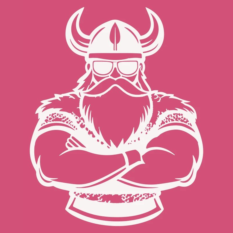 Kraft viking à bras croisés