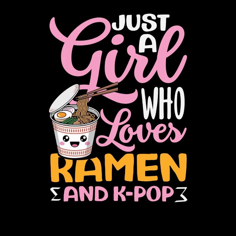 Mädchen Liebt Ramen Und K Pop