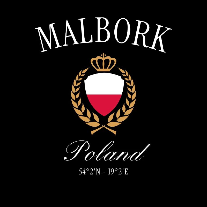 Malbork Polen Wappen Krone – Reise Souvenir