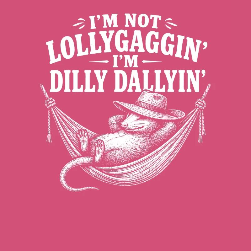I'm not dawdling, I'm a dreamy op