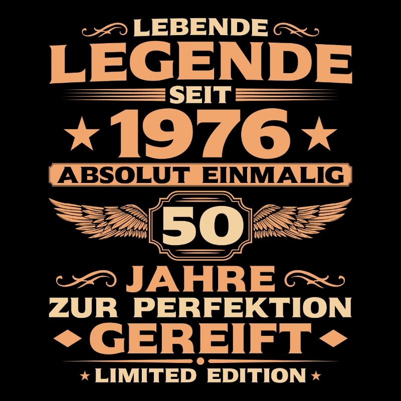 Absolut Einmalig 1976 – 50. Geburtstag Retro