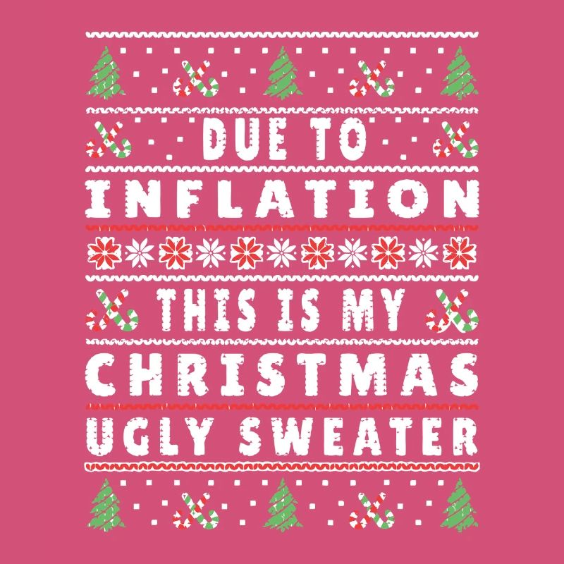 Pull moche de Noël Inflation