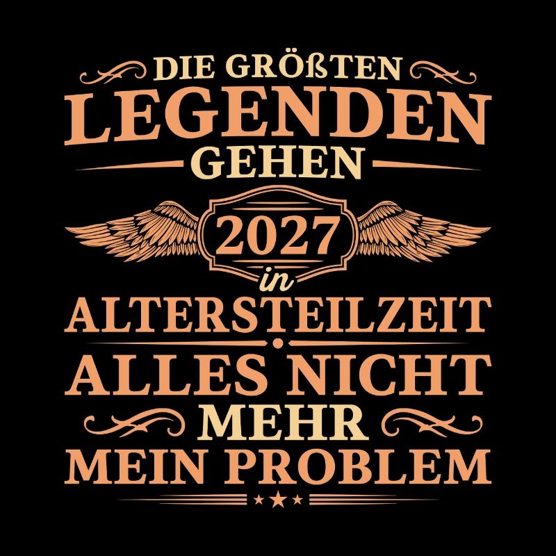 Größte Legenden gehen 2027 in Altersteilzeit