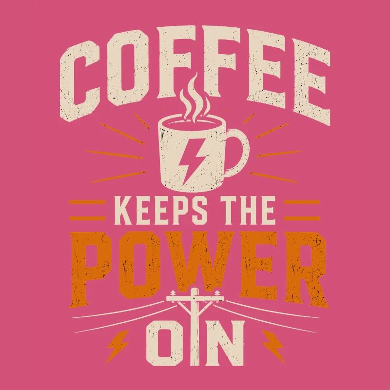 Coffee keeps the power supply going