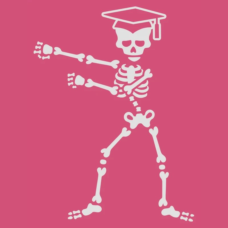 Graduation the floss dance flossing skeleton