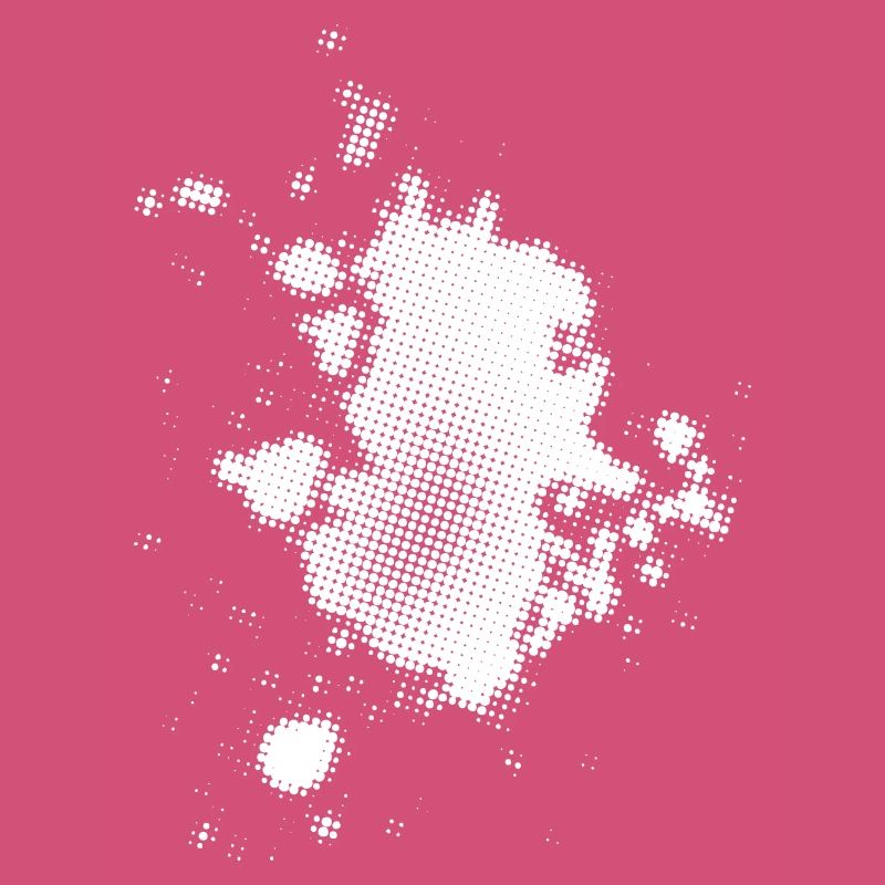 Flash, Punktehintergrund asymmetrisch | rasterized
