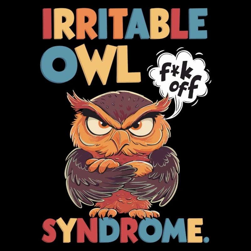 Syndrome de la chouette irritable, jeu de mots amusant