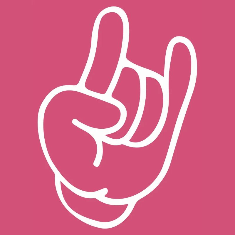 Rockhand Silhouette Motif