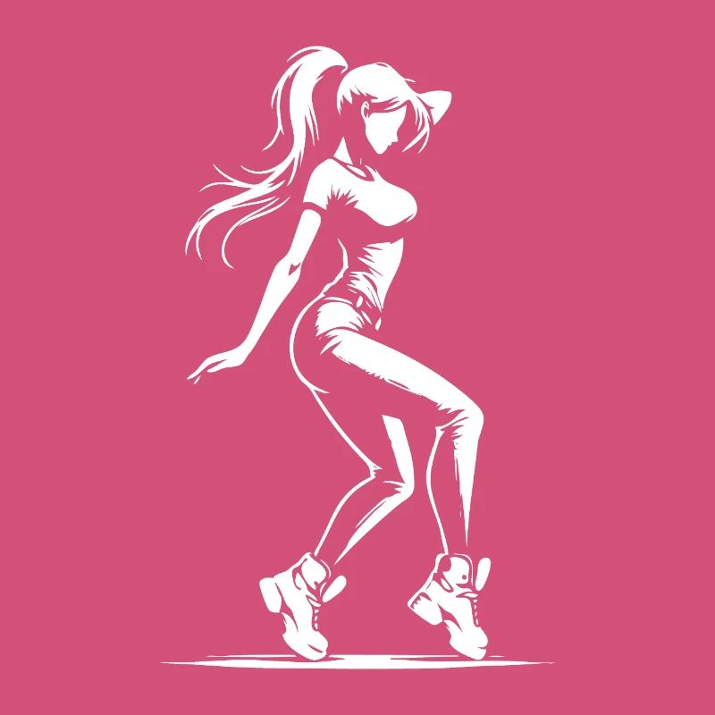 Danseuse de danse de rue – Design cool