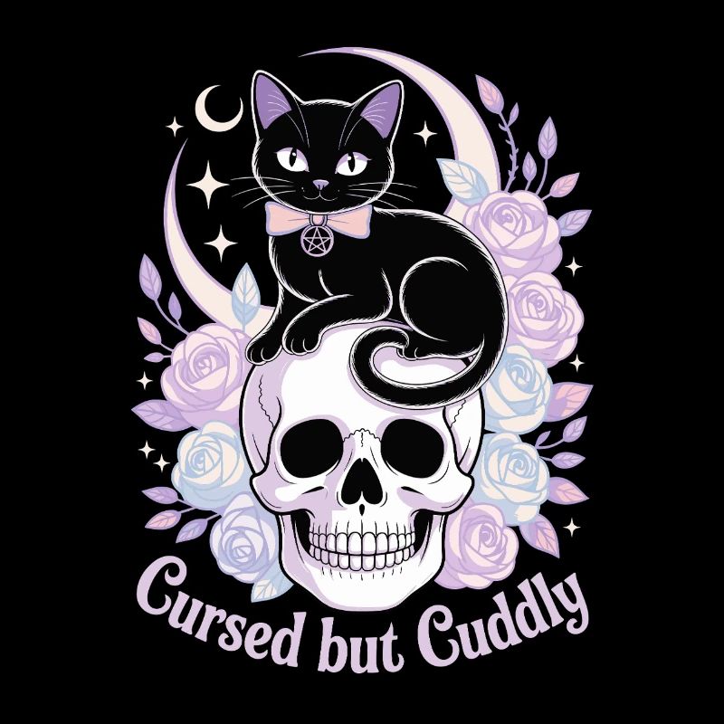Maudit et câlin : Crâne de chat