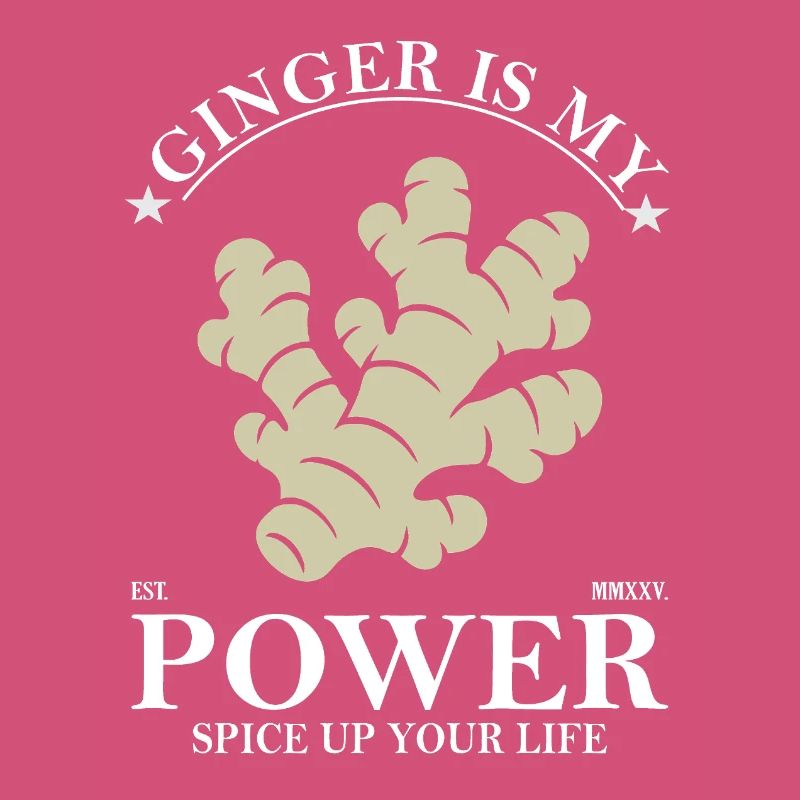 Ginger Is My Power Design