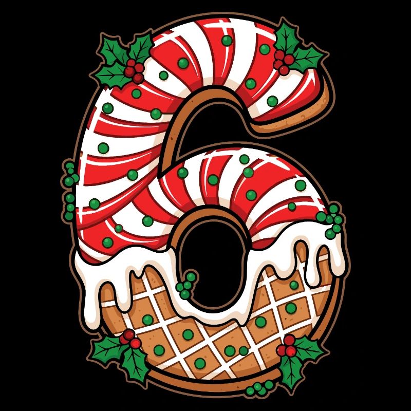 Glaçage Chiffre de Noël 6