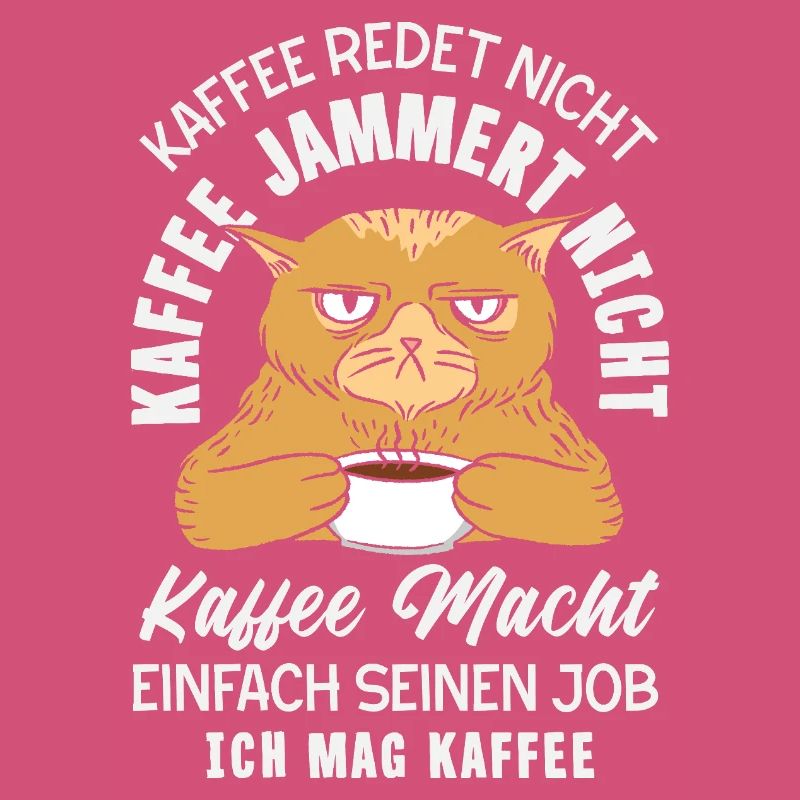 Coffee doesn't talk – I like coffee