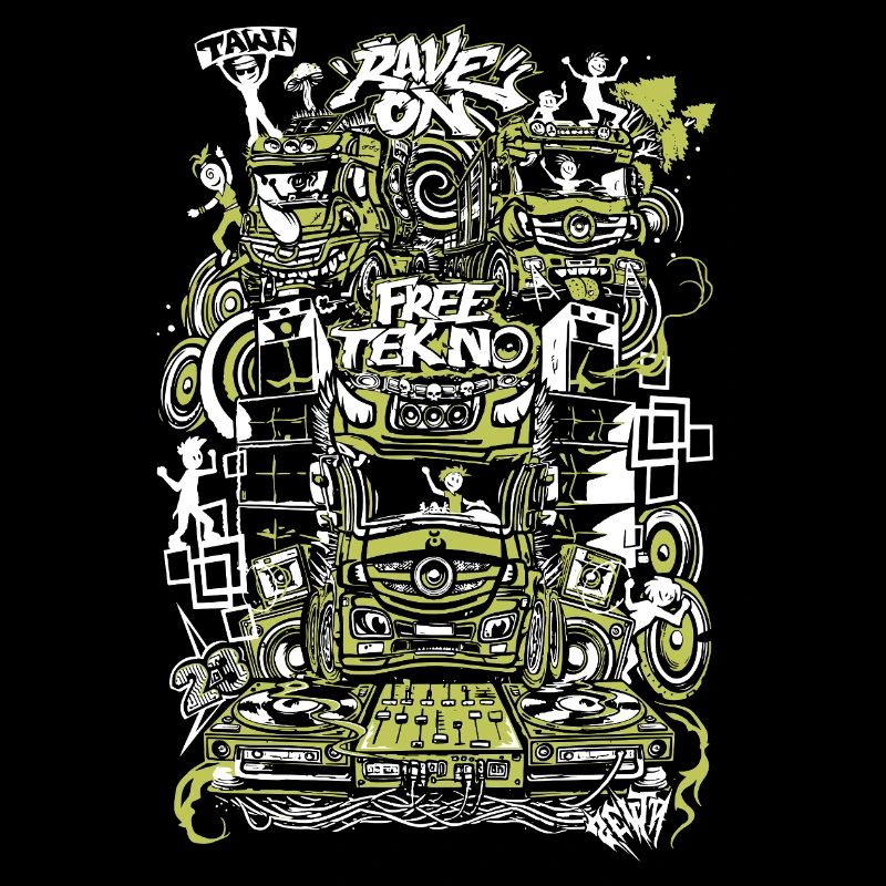 Rave on free TEKNO 
