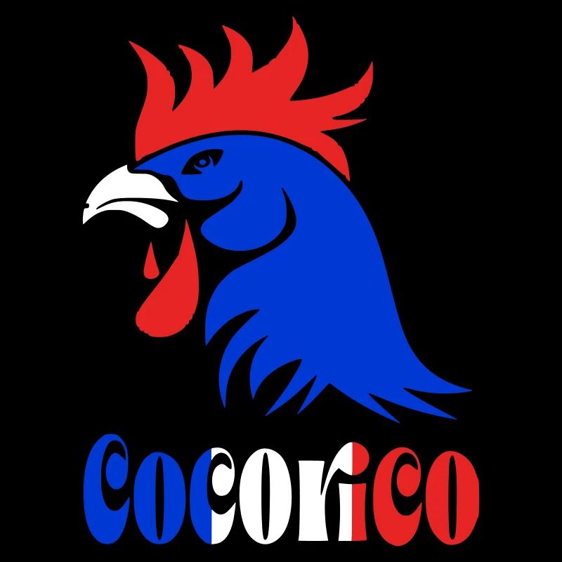 Coq bleu blanc rouge 