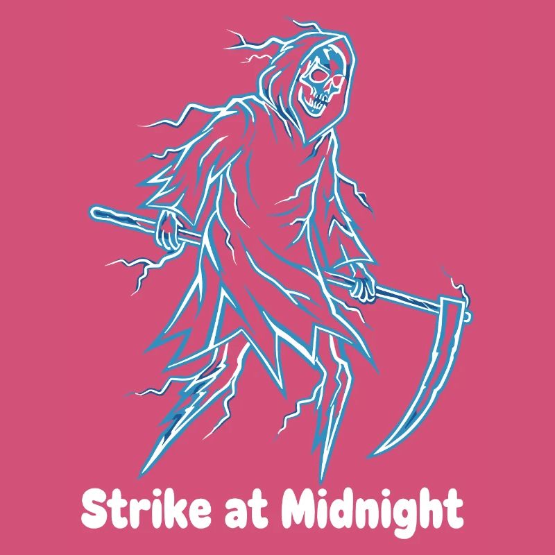 Mitternachts-Skelett Neon