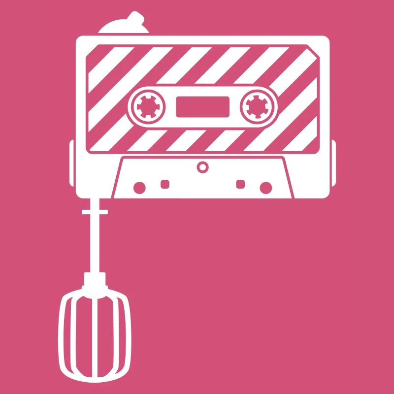 Mixtape vs. Mixer – Cassette musicale rétro DJ