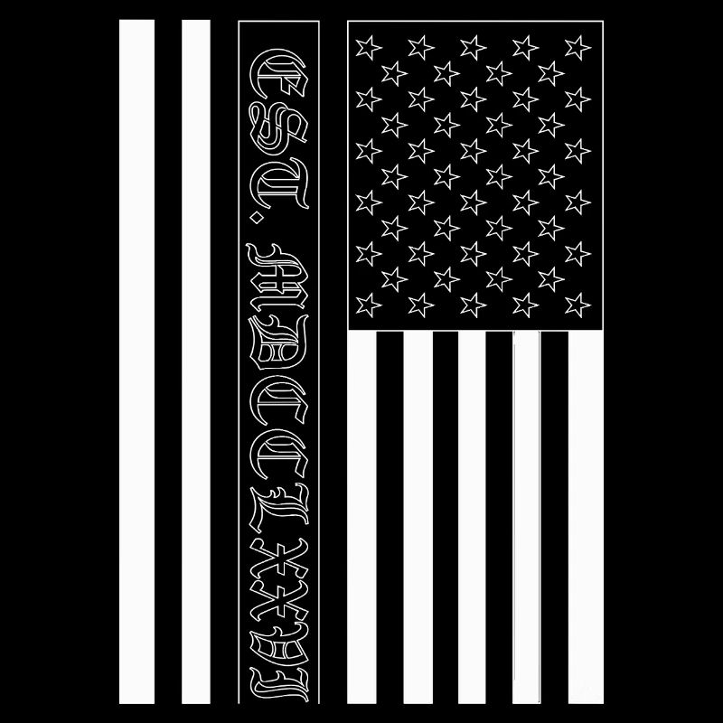 Est. MDCCLXXVI Drapeau des États-Unis