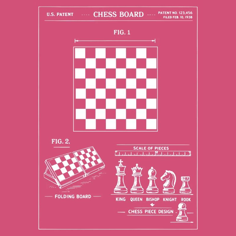 Chessboard Blueprint Patent