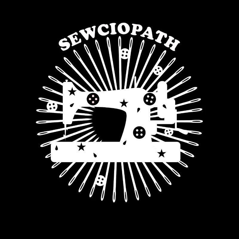 Sewing Machine Design - White
