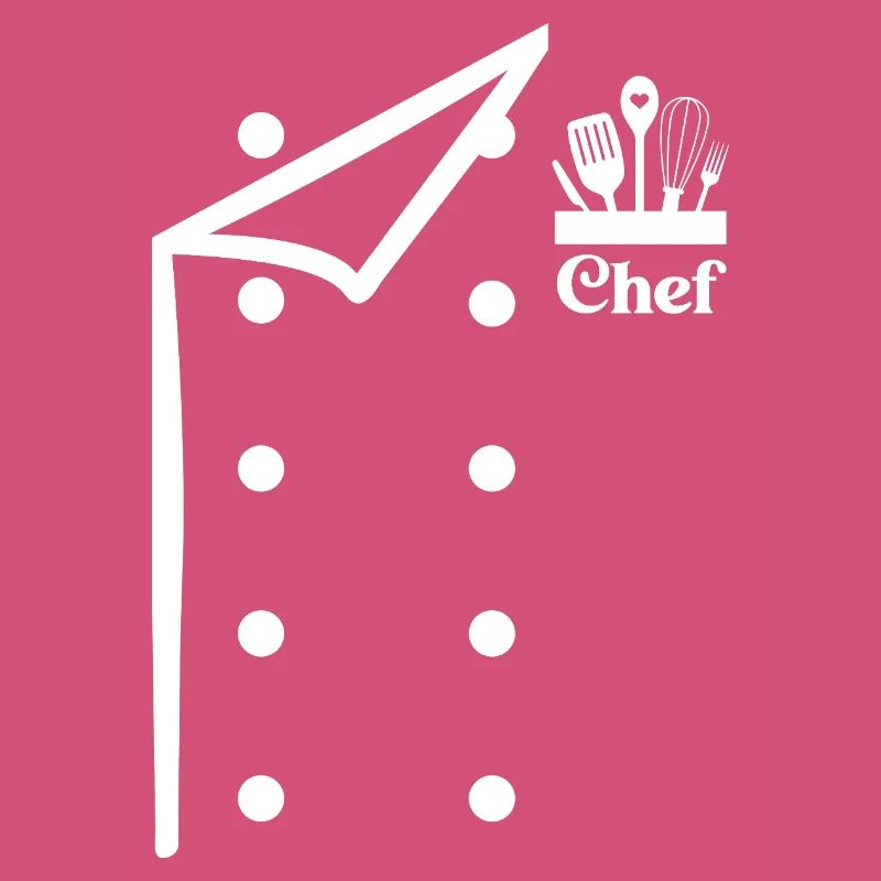 Funny Chef Head Chef Baker Chef Uniform With Tools