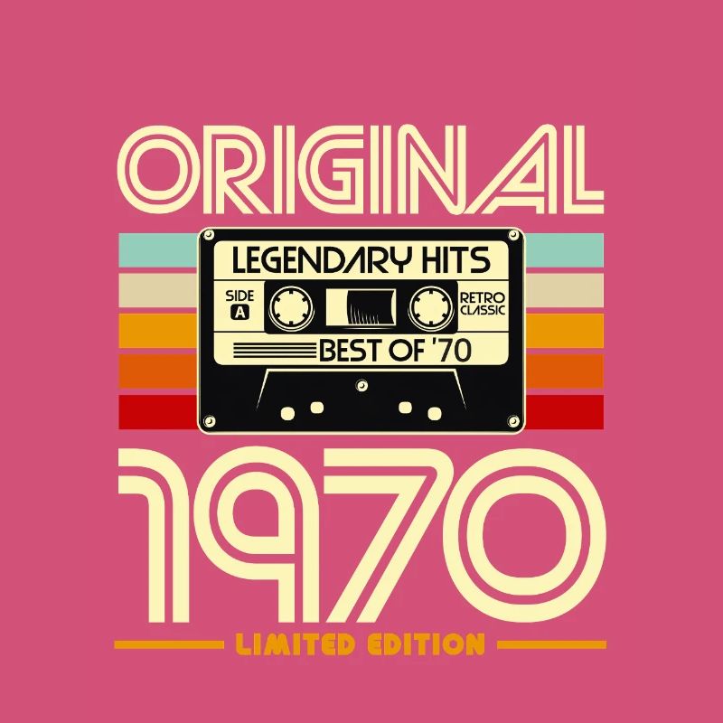 Original 1970 Édition Limitée Cassette