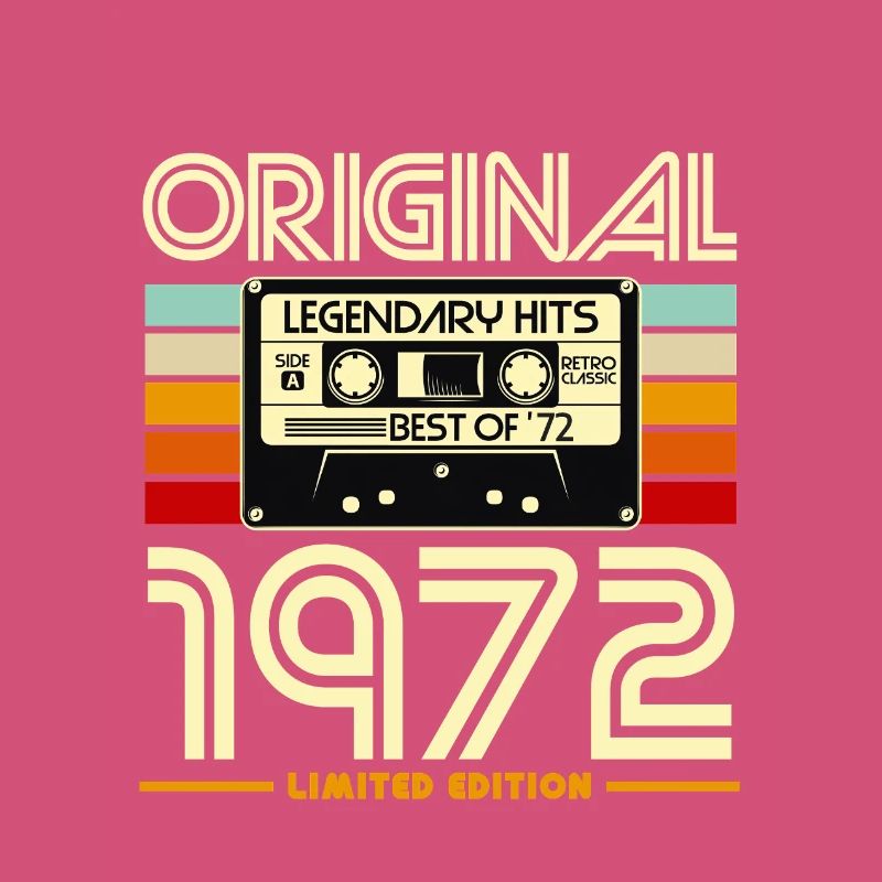 Cassette Originale 1972 Rétro