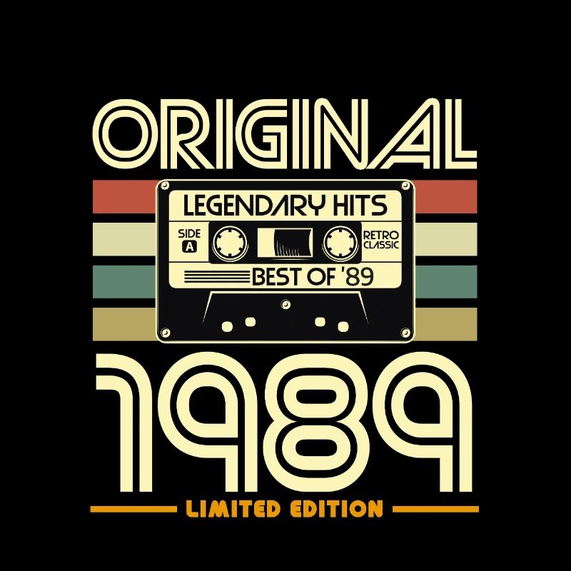 Original 1989 Cassette Nostalgia