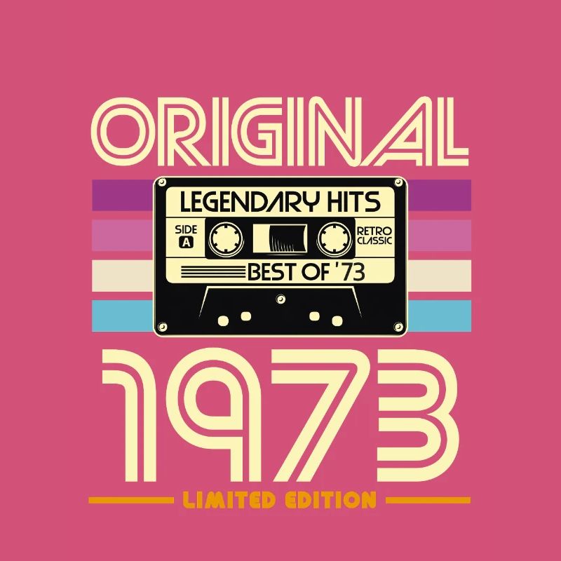 Original 1973 Cassette rétro édition limitée