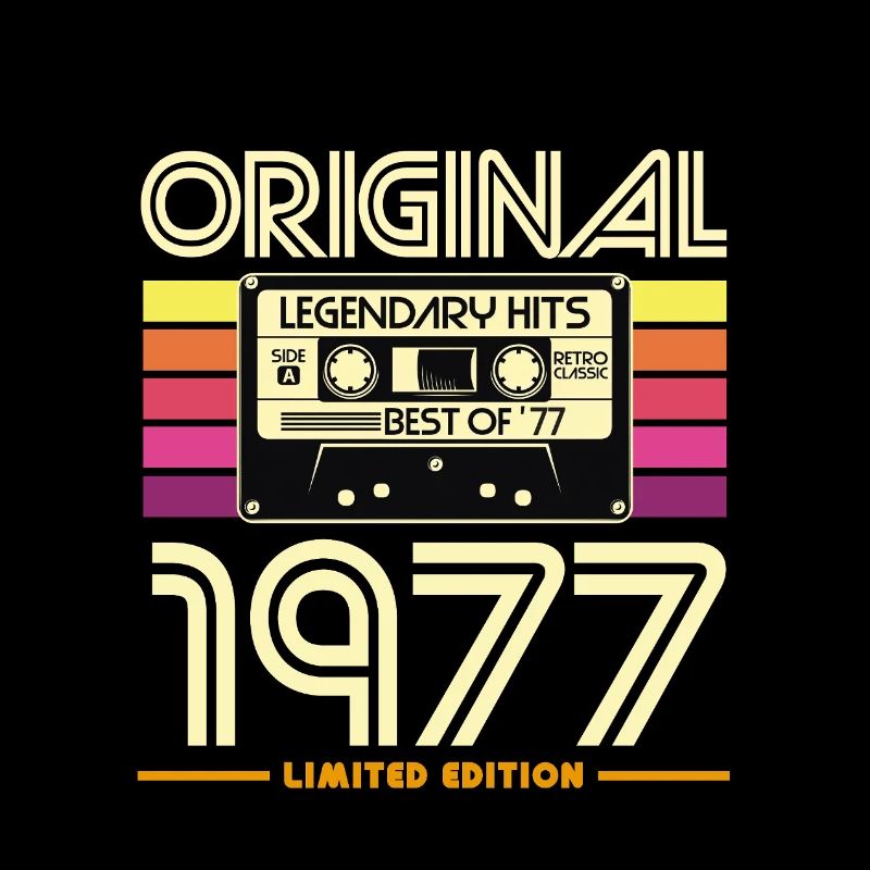 Original 1977 Retro Cassette