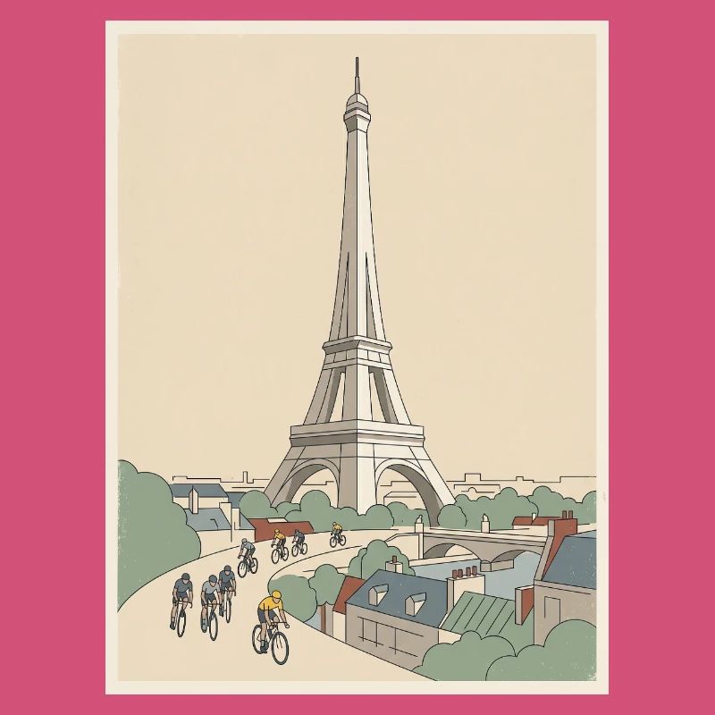 Paris Ride – Radfahrer-Erinnerung