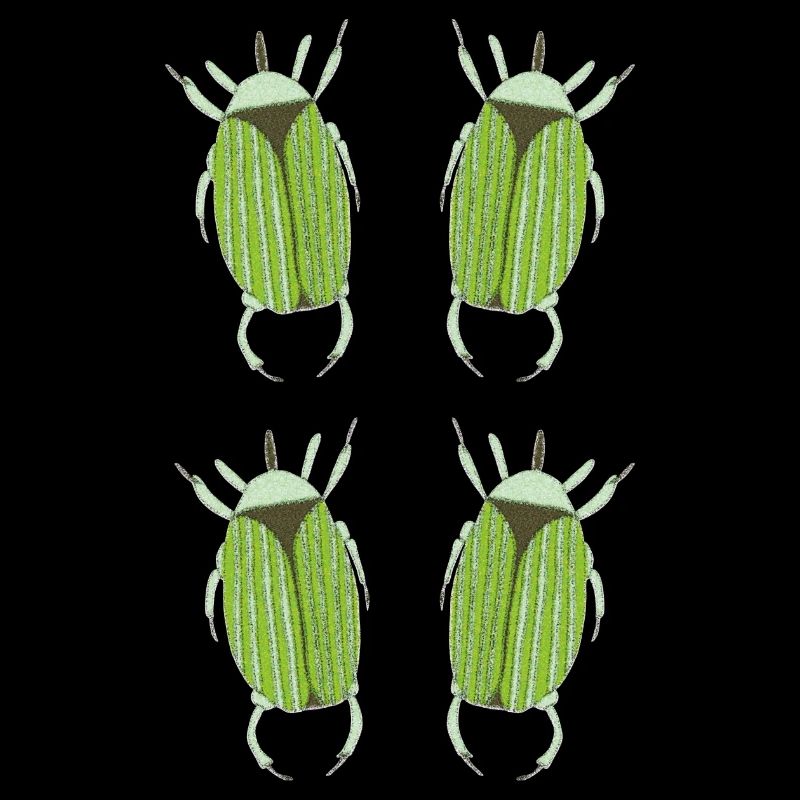 insecte vert