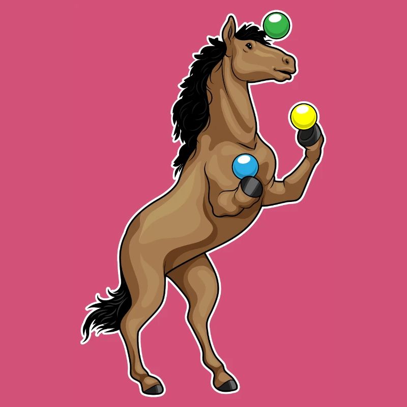 Jongleur de cheval