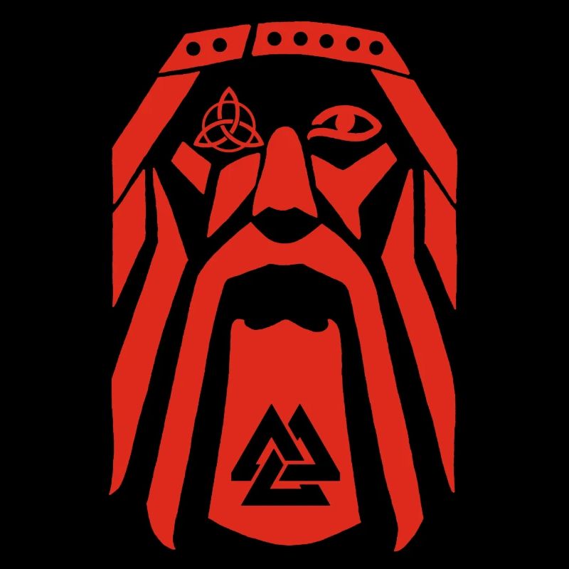Guerrier viking (rouge)