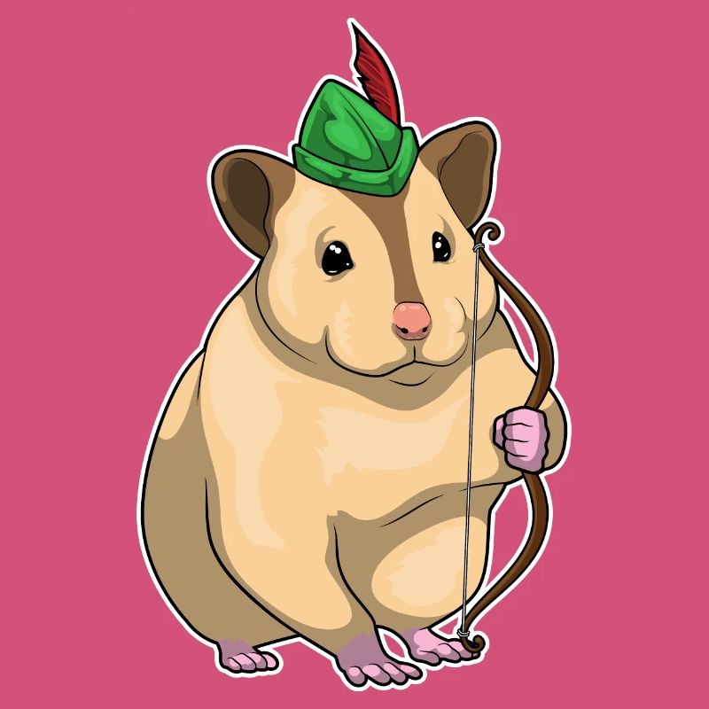 Hamster Bogenschütze Bogen
