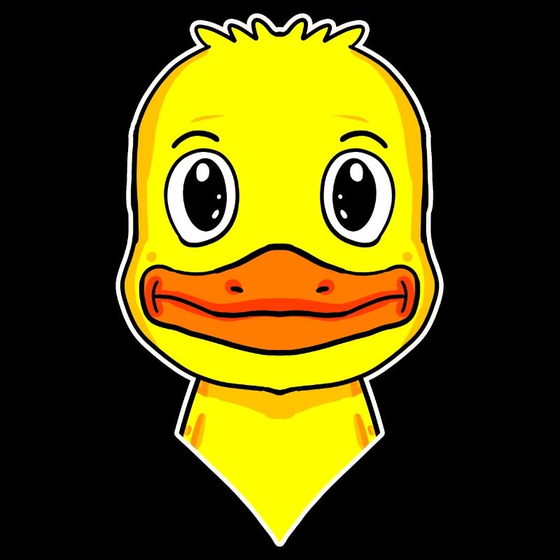 Tête d’animal de canard Tête d’animal Tête de canard