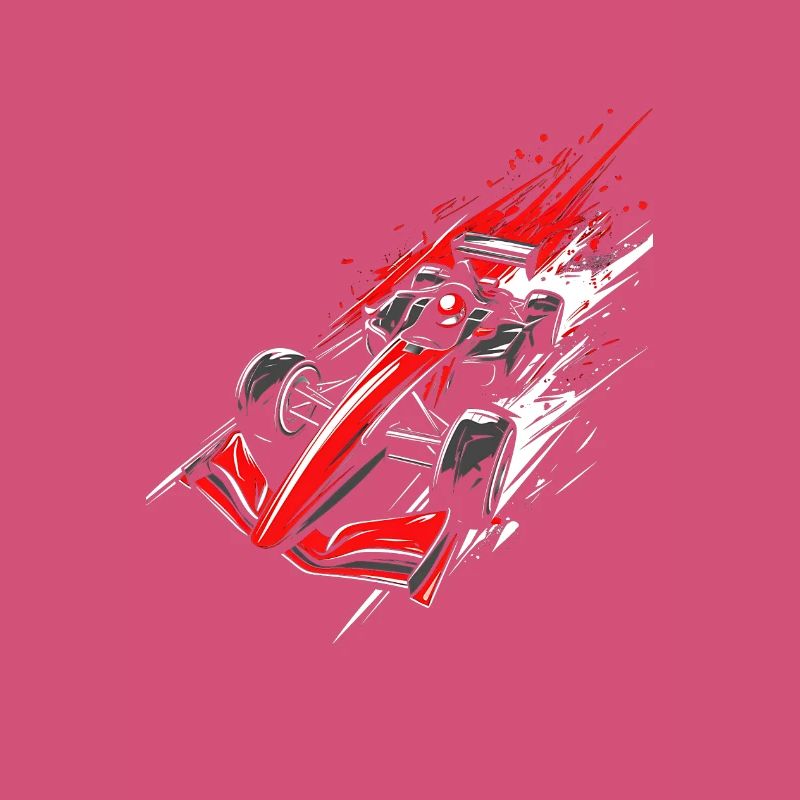 Voiture de course de formule | Illustration de course à grande vitesse