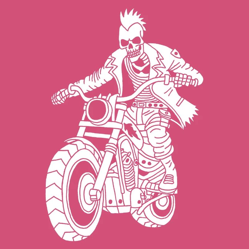 The White Biker from Hell