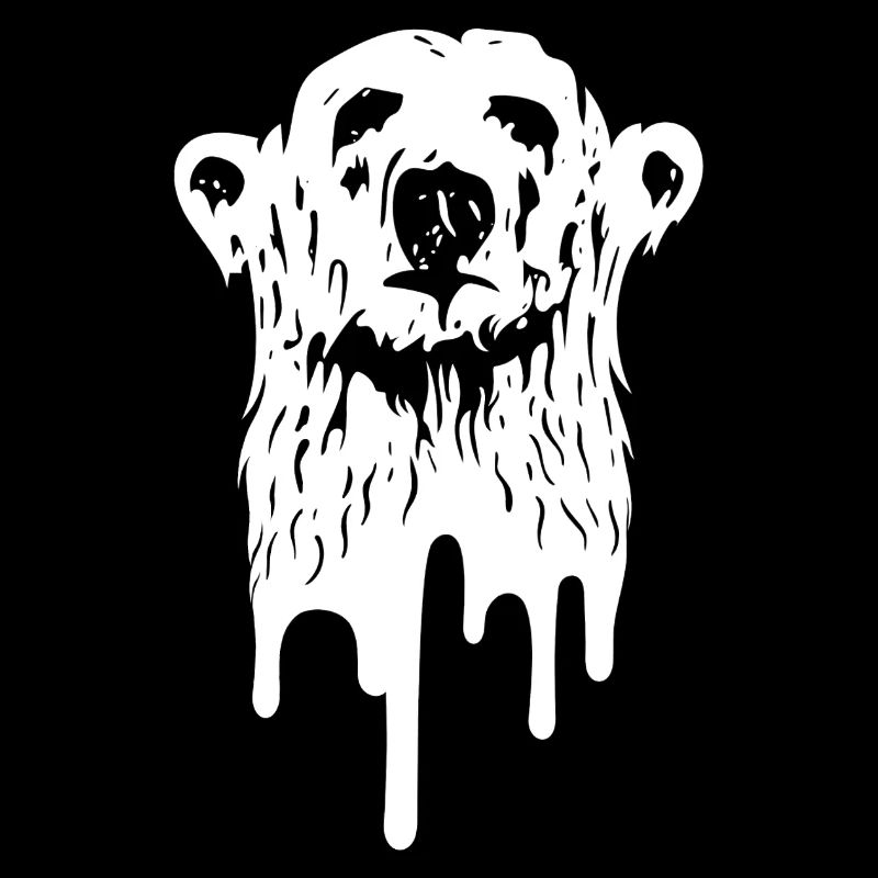 The polar bear melts