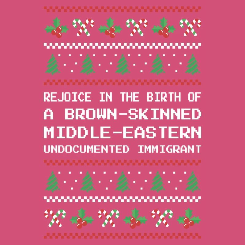 Christmas - Jesus Middle-Eastern Immigrant I