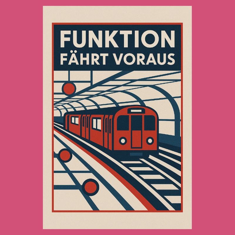 Subway Bauhaus 1930s Function Goes Ahead Retro
