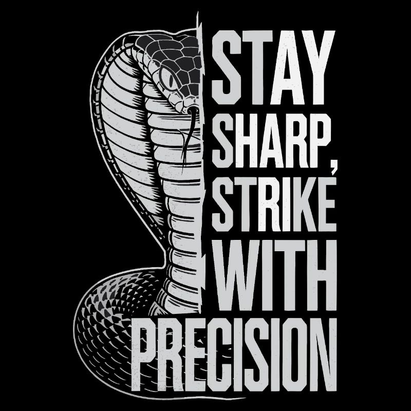 Cobra with Precision Quote