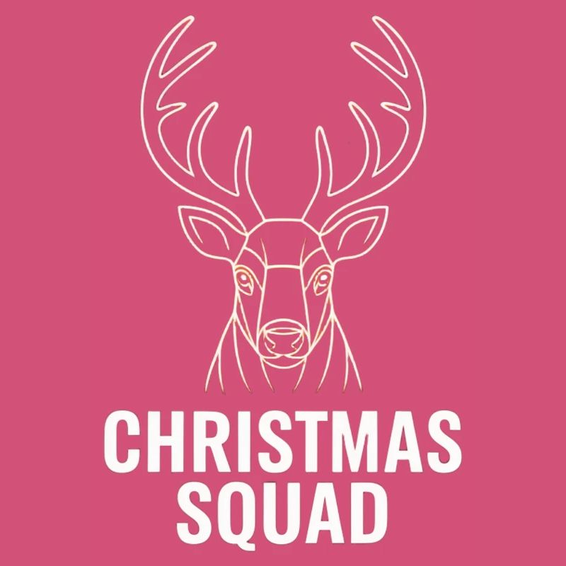 Neon Deer Squad Noël