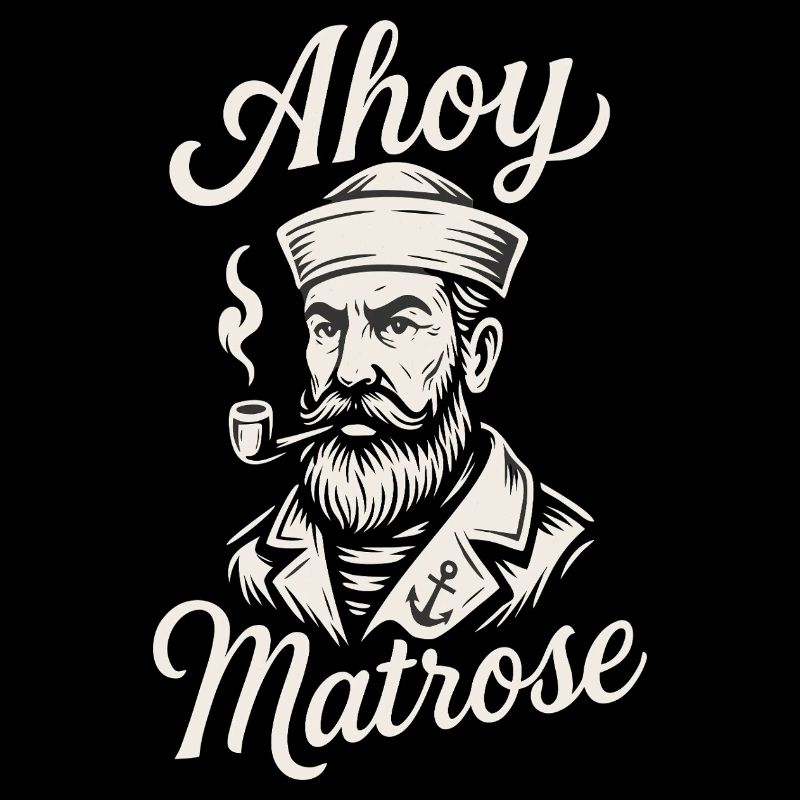 Ahoy Sailor Retro Nautical
